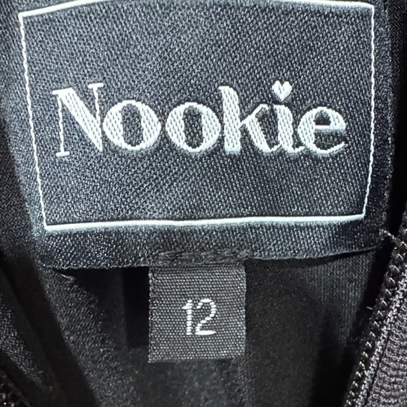 Nooki black cutout Dress - Picture 10 of 11